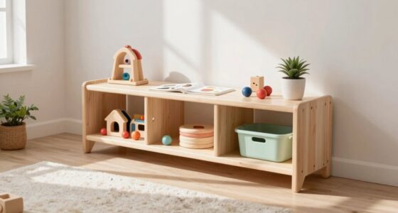 build a toddler shelf