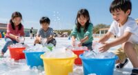 cooling sensory outdoor fun