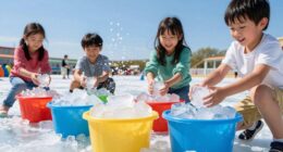 cooling sensory outdoor fun