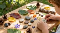 creating a nature themed display