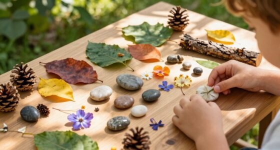 creating a nature themed display