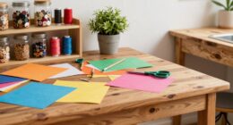 dedicated workspace for crafts