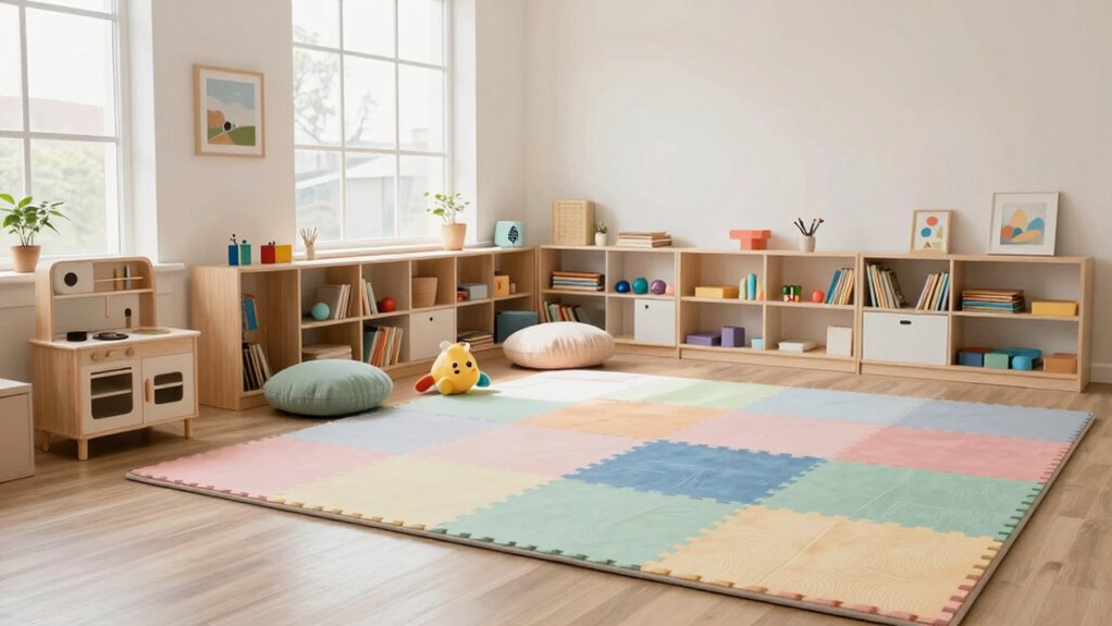 efficient playroom zone design