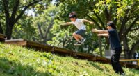 encourage cautious outdoor adventures