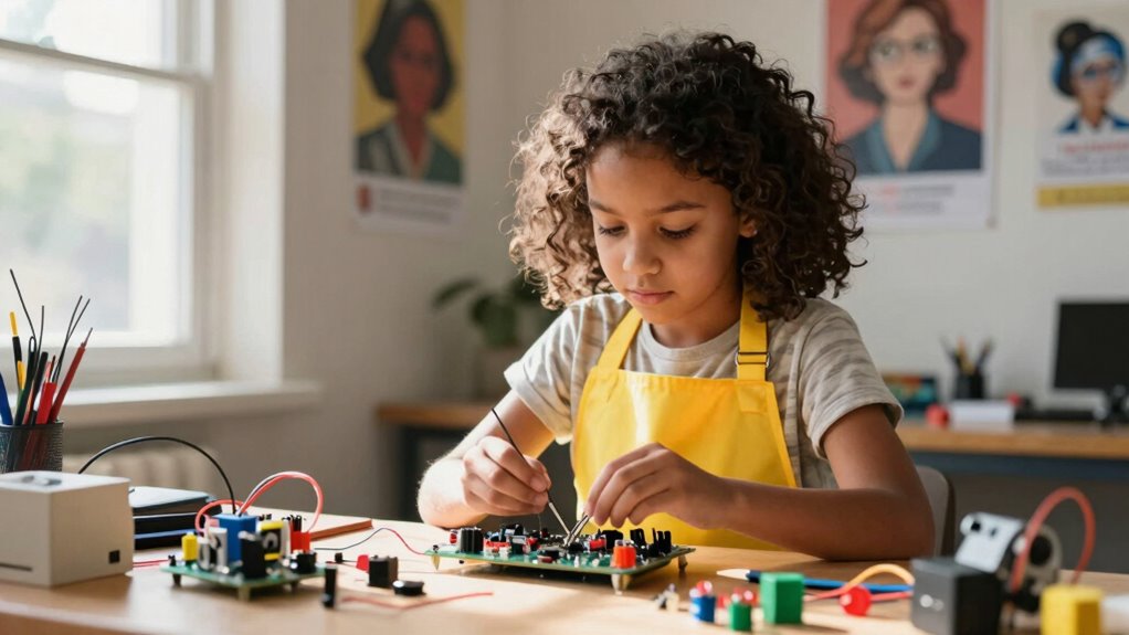 engage girls through hands on learning