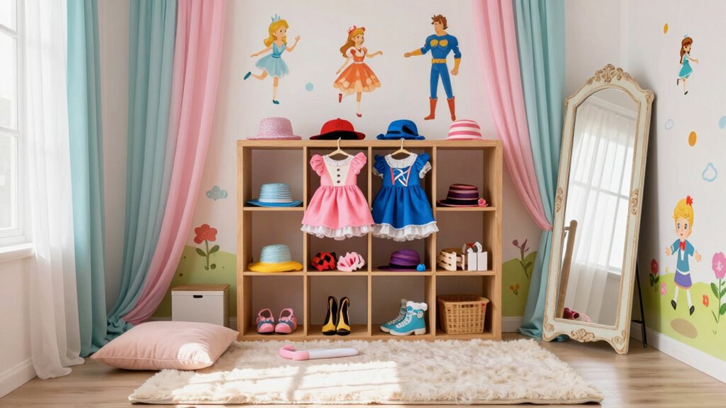 enhance creative play space