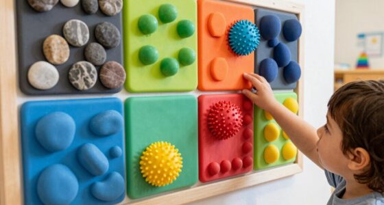 enhance engagement with sensory walls