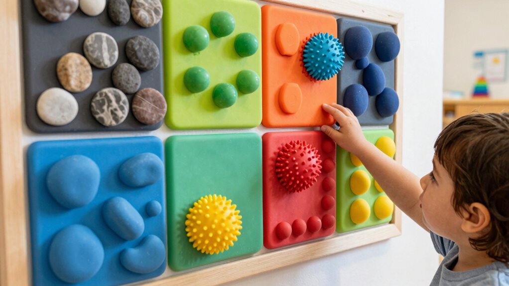 enhance engagement with sensory walls