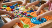 enhance sensory exploration activities