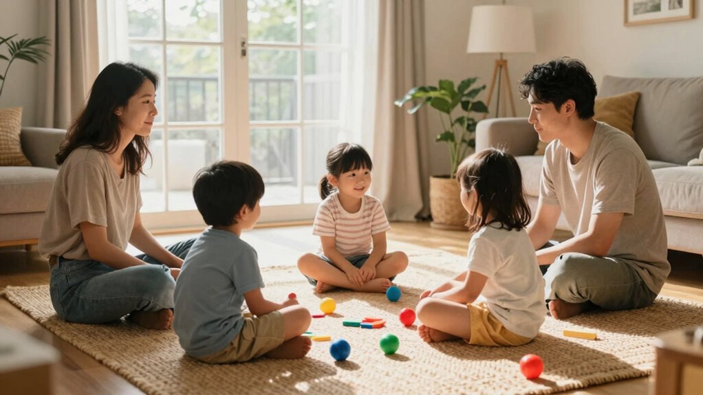establish consistent family routines