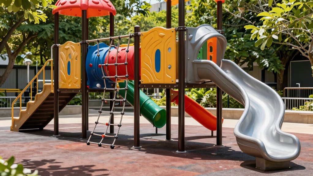 features of playground equipment