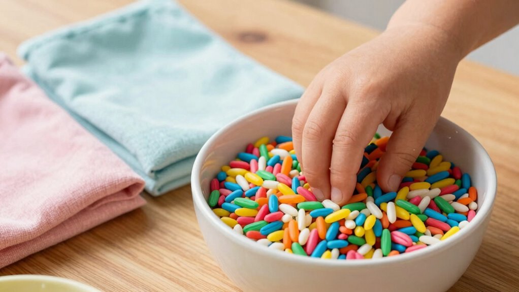 gentle texture exploration activities