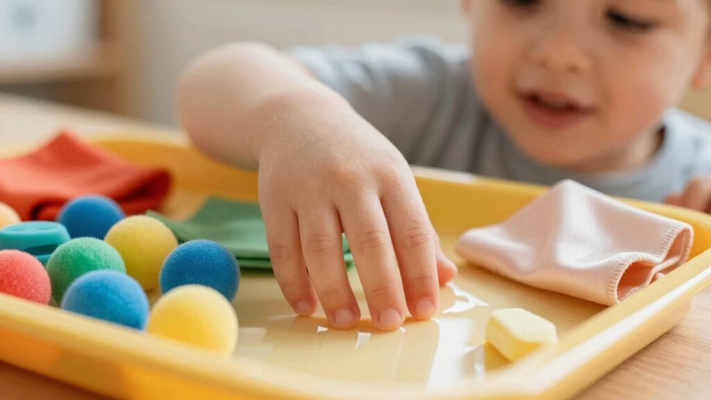 gradual playful sensory exploration