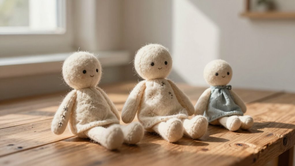 handmade natural cultural dolls