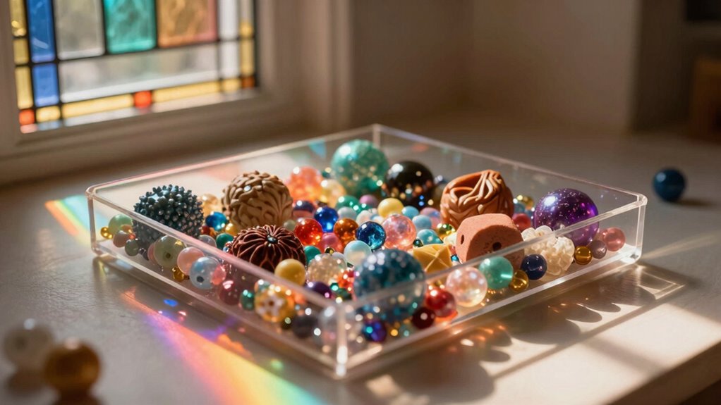 illuminating sensory play setups
