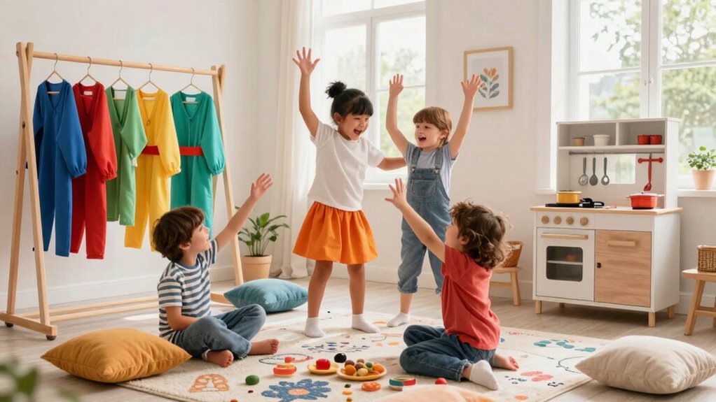 imaginative social problem solving play