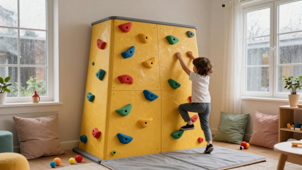 indoor climbing enhances rainy days