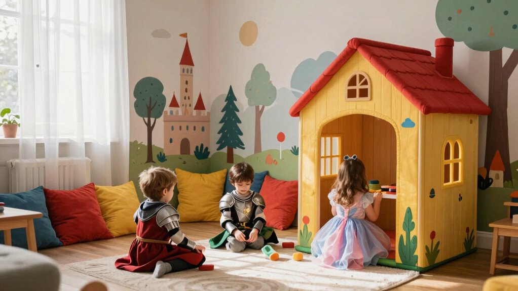 indoor playhouse imagination development