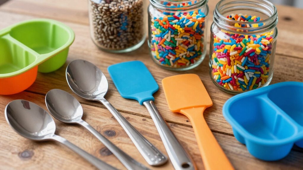 kitchen items for sensory play