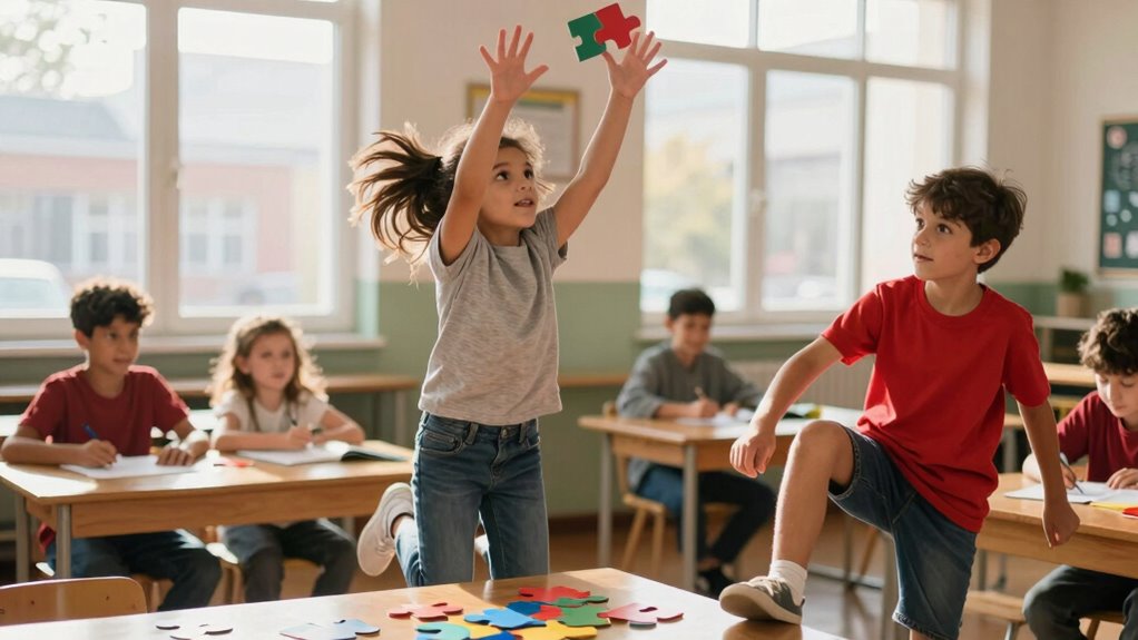 movement enhances children s attention
