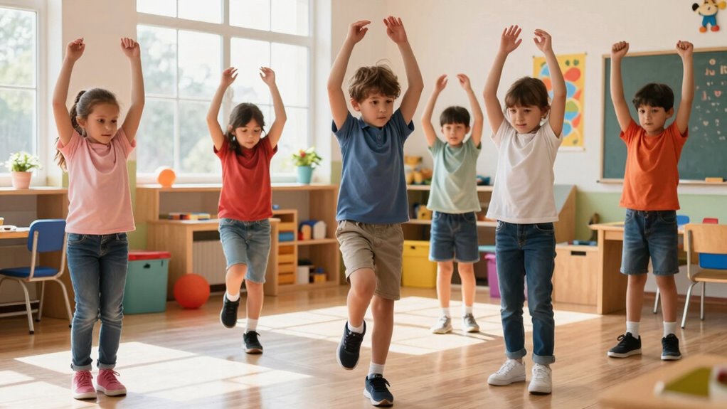 movement enhances sensory focus