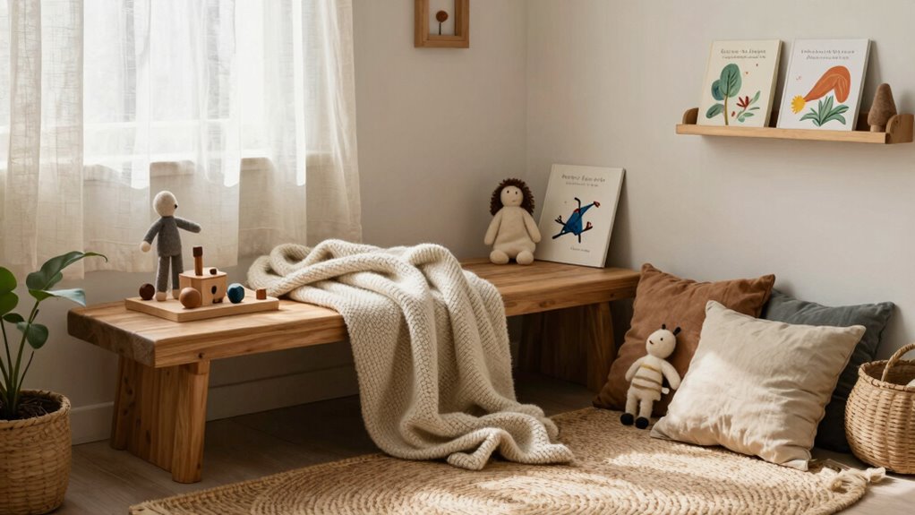 natural calming sensory play