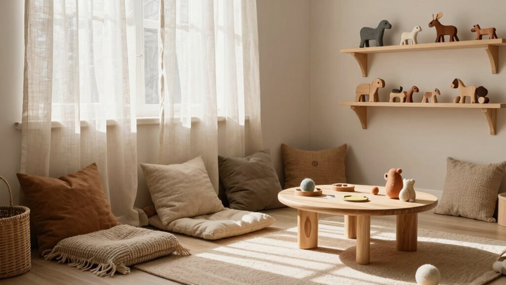 natural simple nurturing space