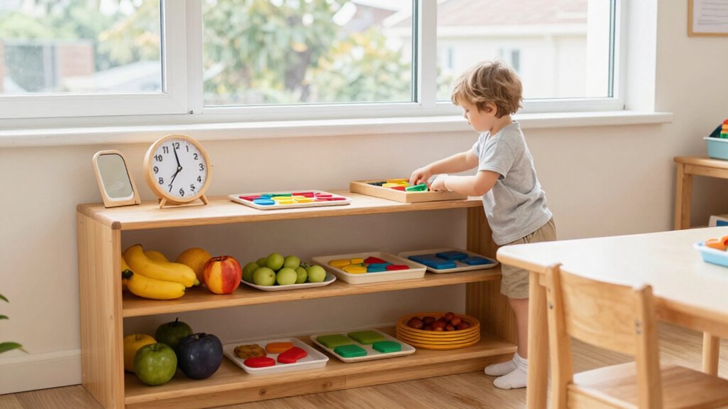 organized calm morning routine
