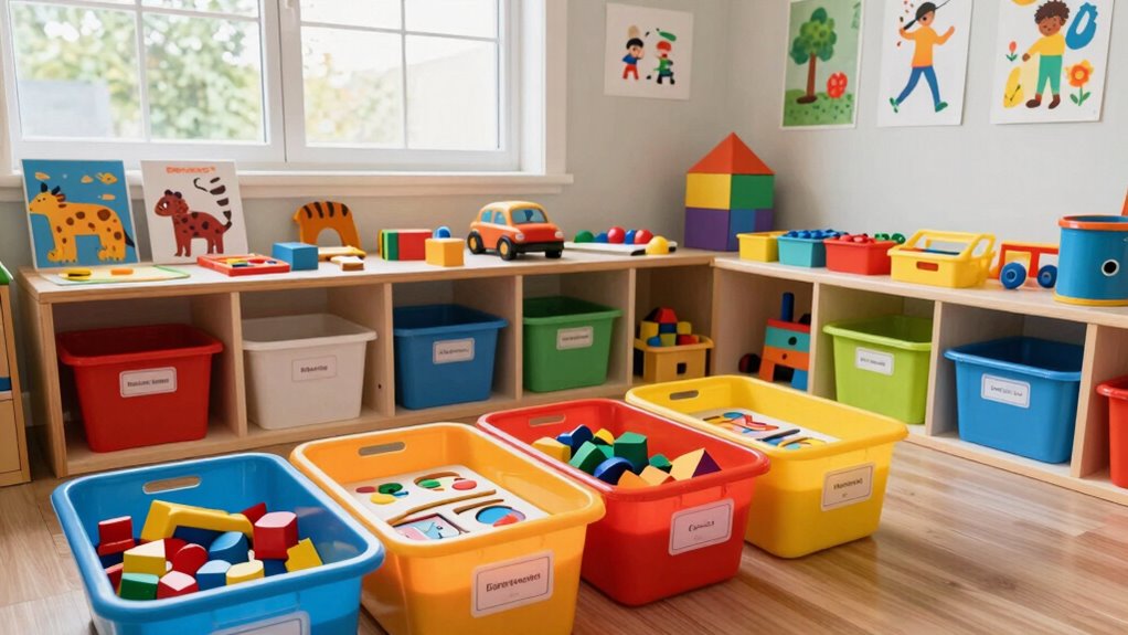 organized categorized accessible play