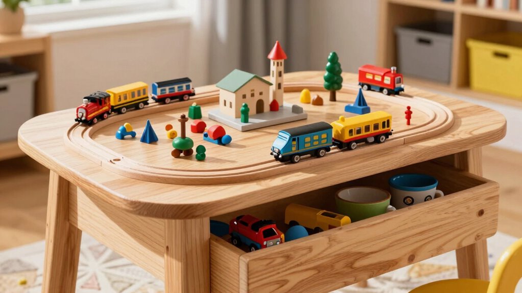 organized customizable play environment