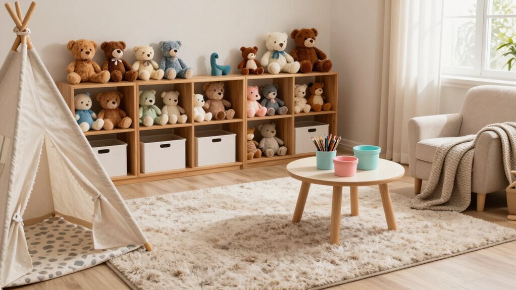 organized outdoor play zones