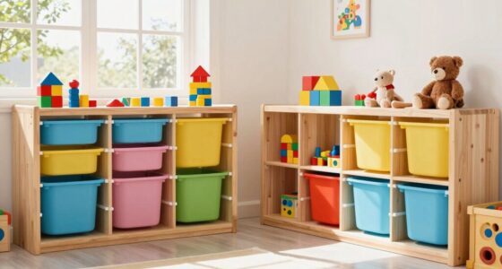 organized toys enhance play
