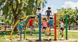 outdoor play enhances attention