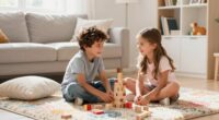 promote cooperative sibling play