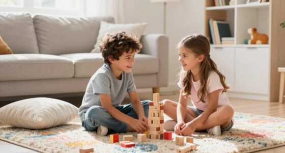 promote cooperative sibling play