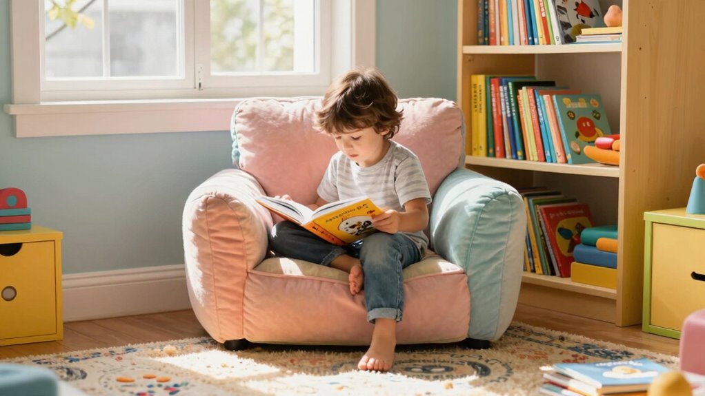 quiet sensory focused reading retreat