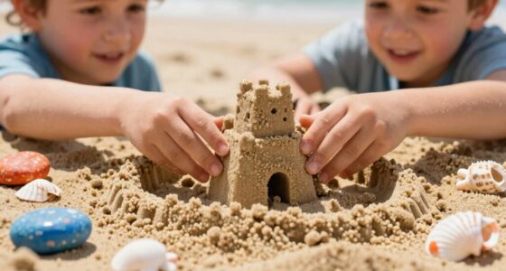 sand play fosters creativity