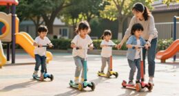 scooters promote motor skills