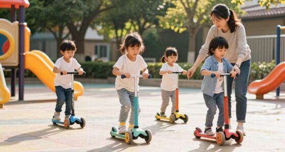 scooters promote motor skills