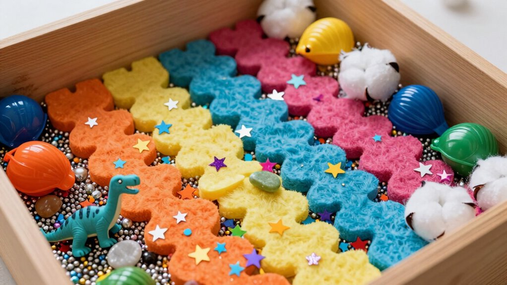 sensory bin filler ideas