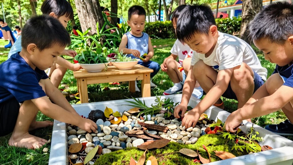 sensory nature play benefits
