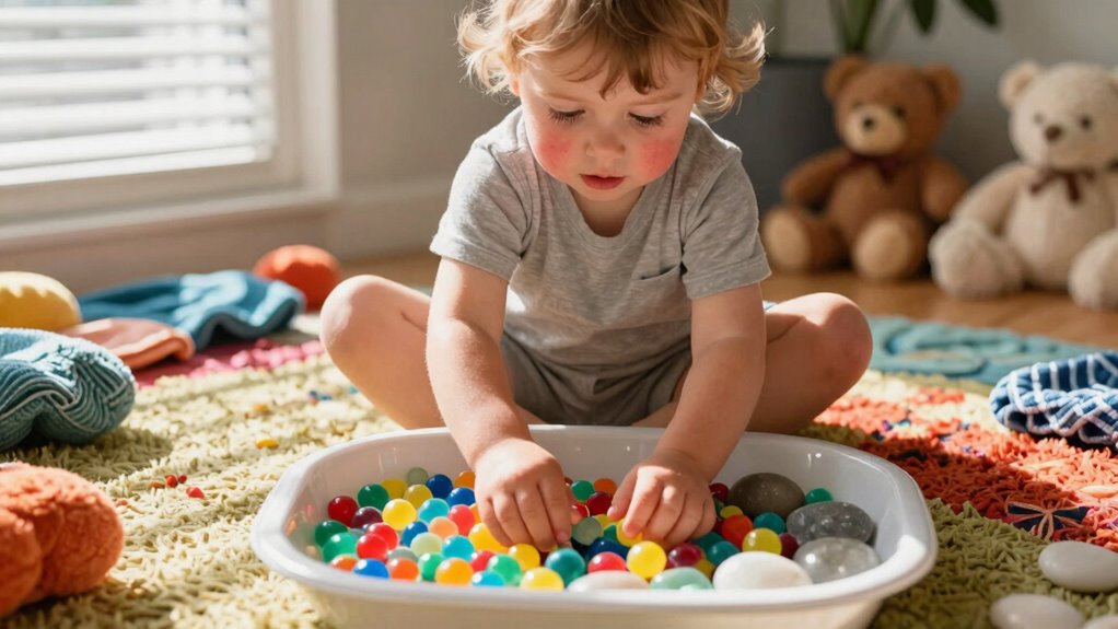 sensory play improves regulation