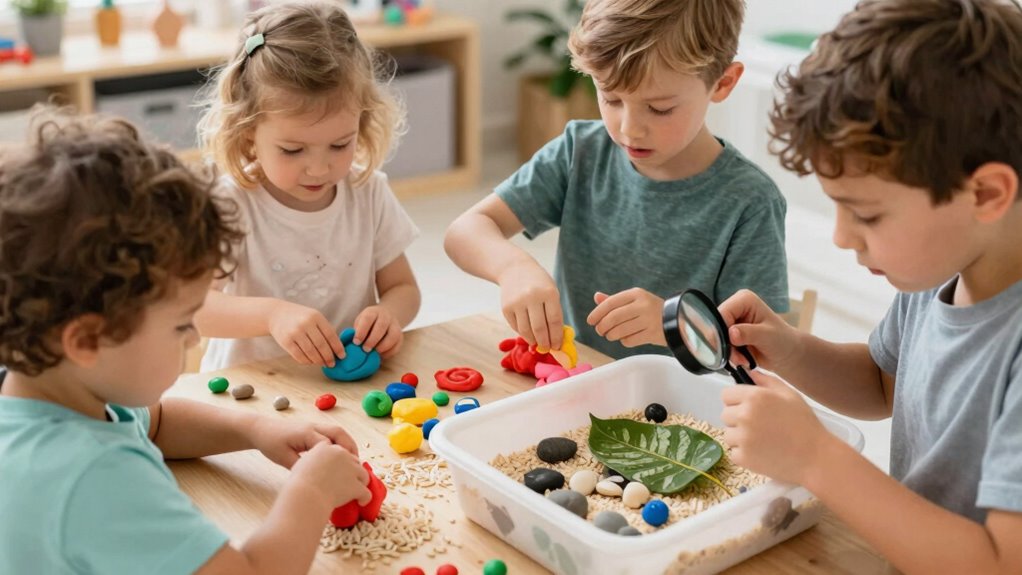 sensory play promotes development