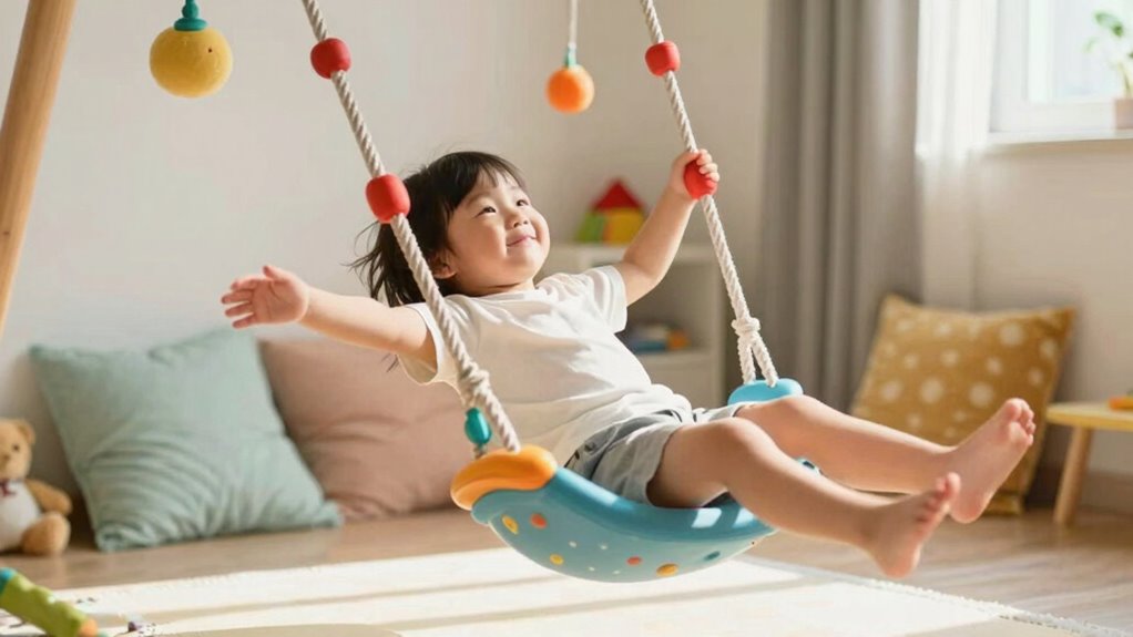 sensory swings foster development