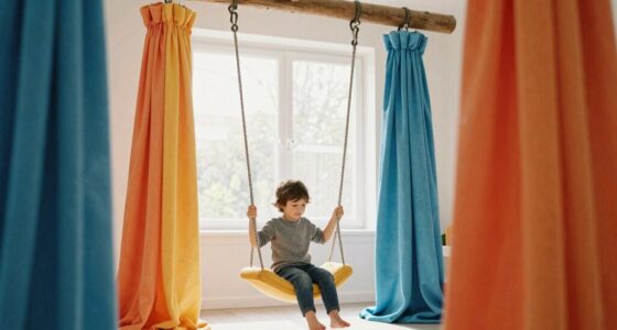 sensory swings promote calmness