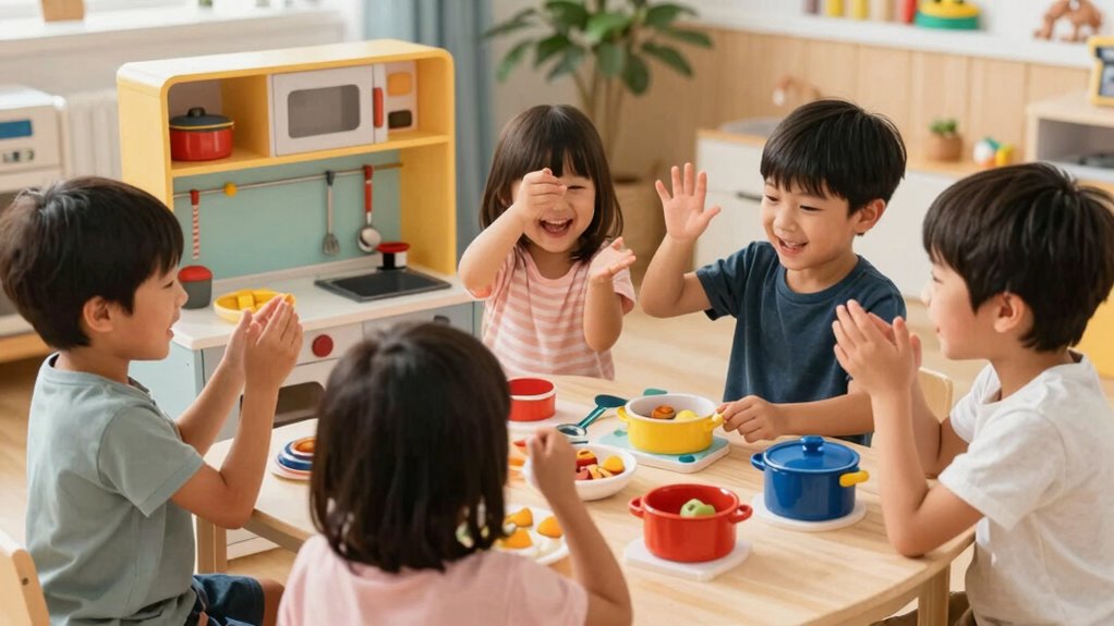 social skills through pretend cooking