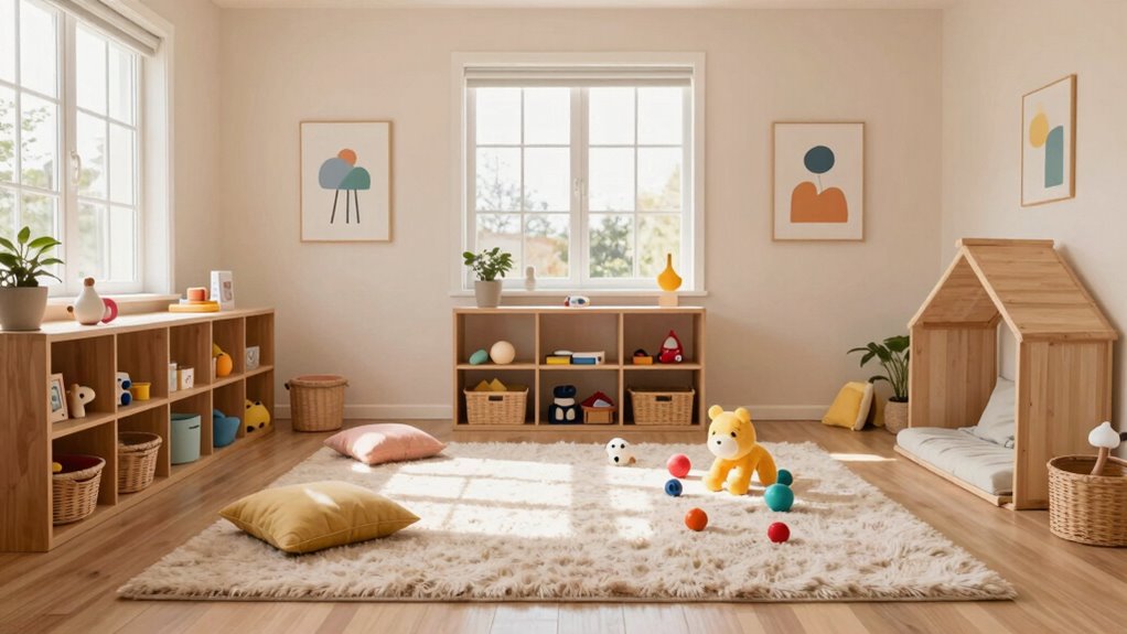 spacious organized colorful welcoming