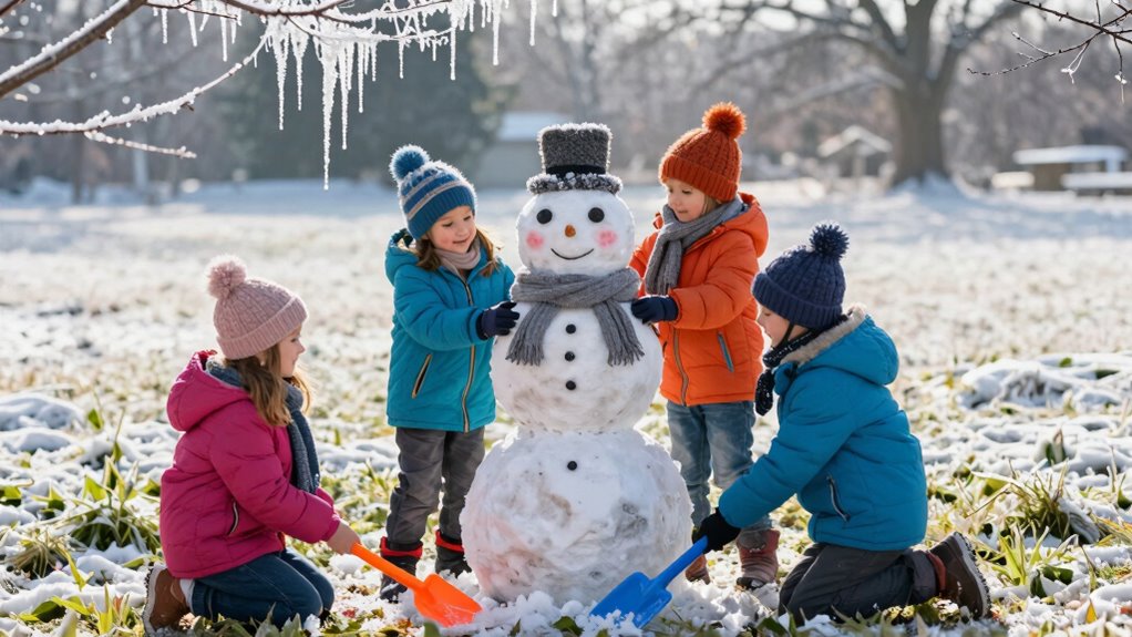 winter outdoor play safety