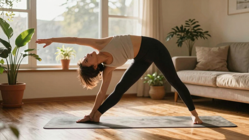5-Minute Standing Yoga to Release Tension and Feel Good All Day