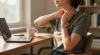 6 Best Yoga Stretches to Do Discretely During a Zoom Meeting